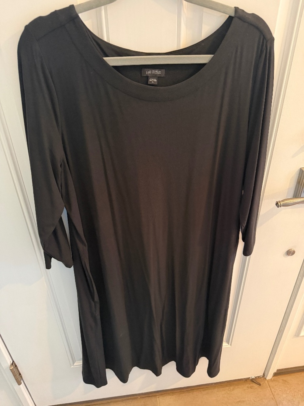 J Jill Wearever Collection black dress